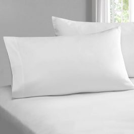 1000 TC 2PC PILLOW SHAMS WITH 2" HEM 100% EGYPTIAN COTTON ALL SIZES AND COLORS 