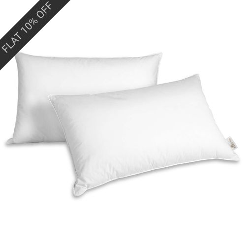Pizuna 400 Thread Count Lumbar Pillowcases-2pc