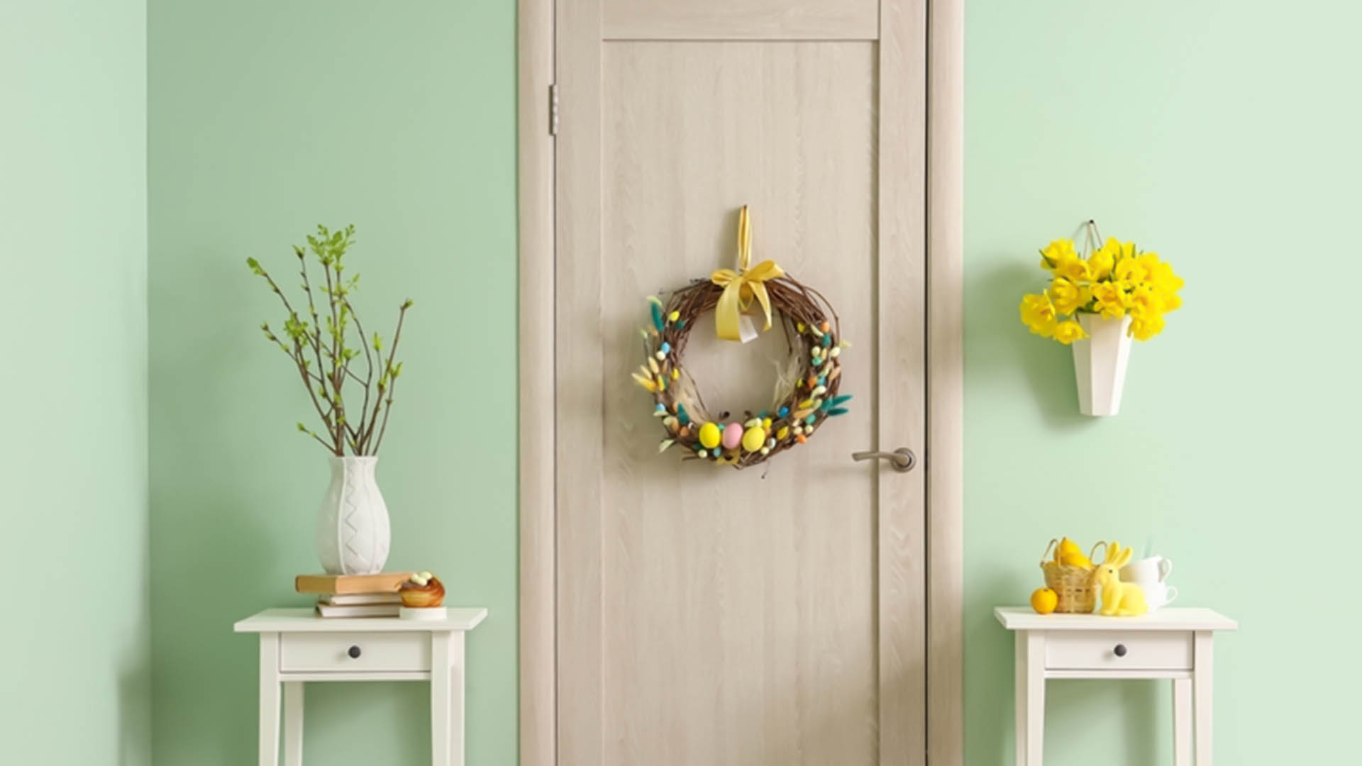 Easter door decorations