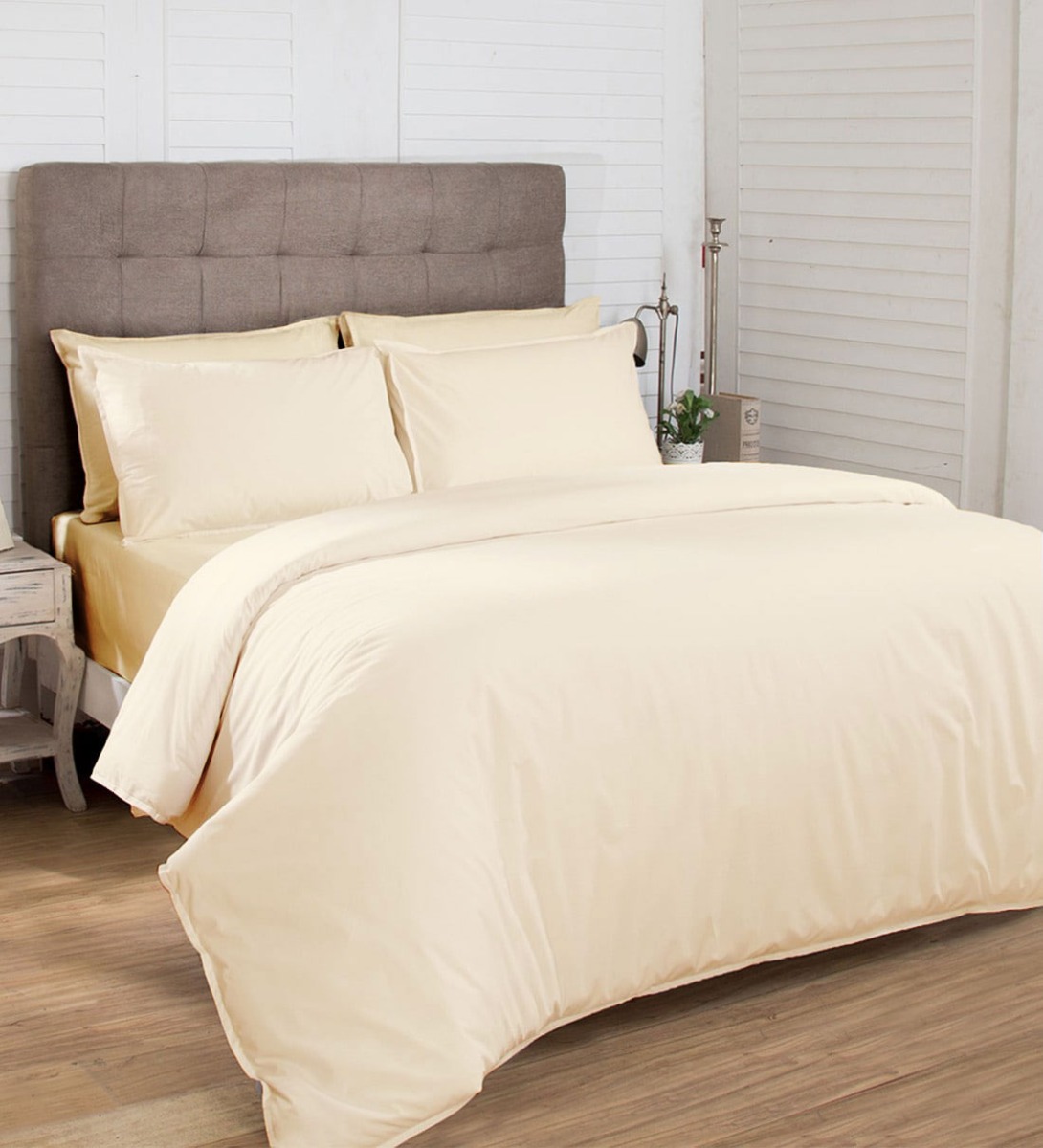 ivory bed sheets