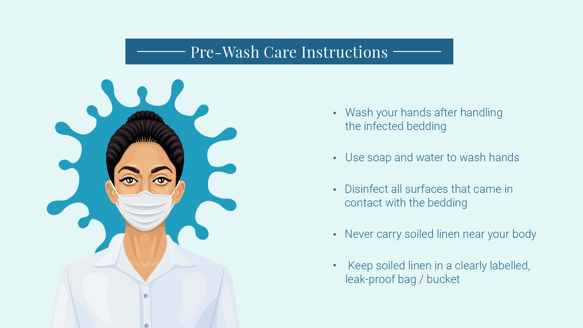 Pre Wash Care Instruction